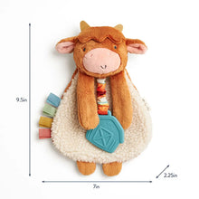 Load image into Gallery viewer, CRINKLE LOVEY - highland cow