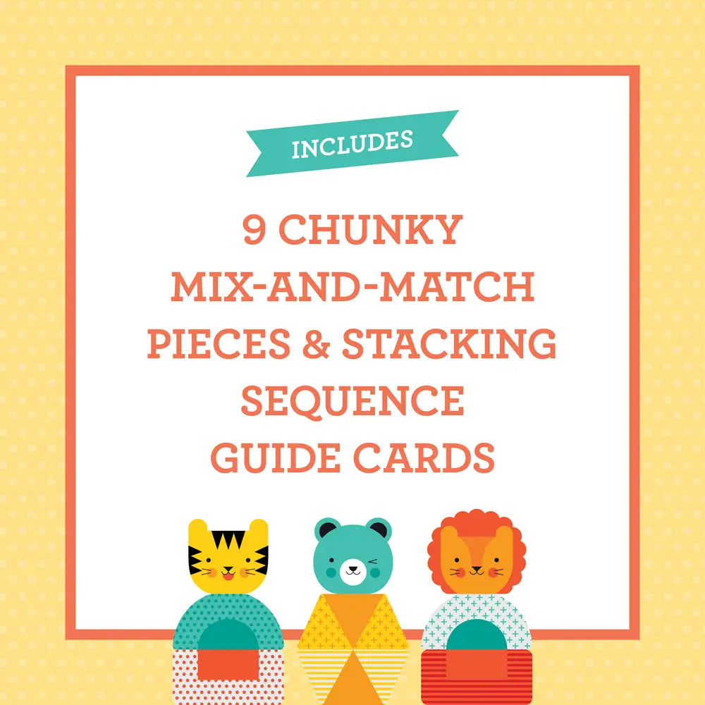 LION, TIGER, AND BEAR STACKER – Three Littles