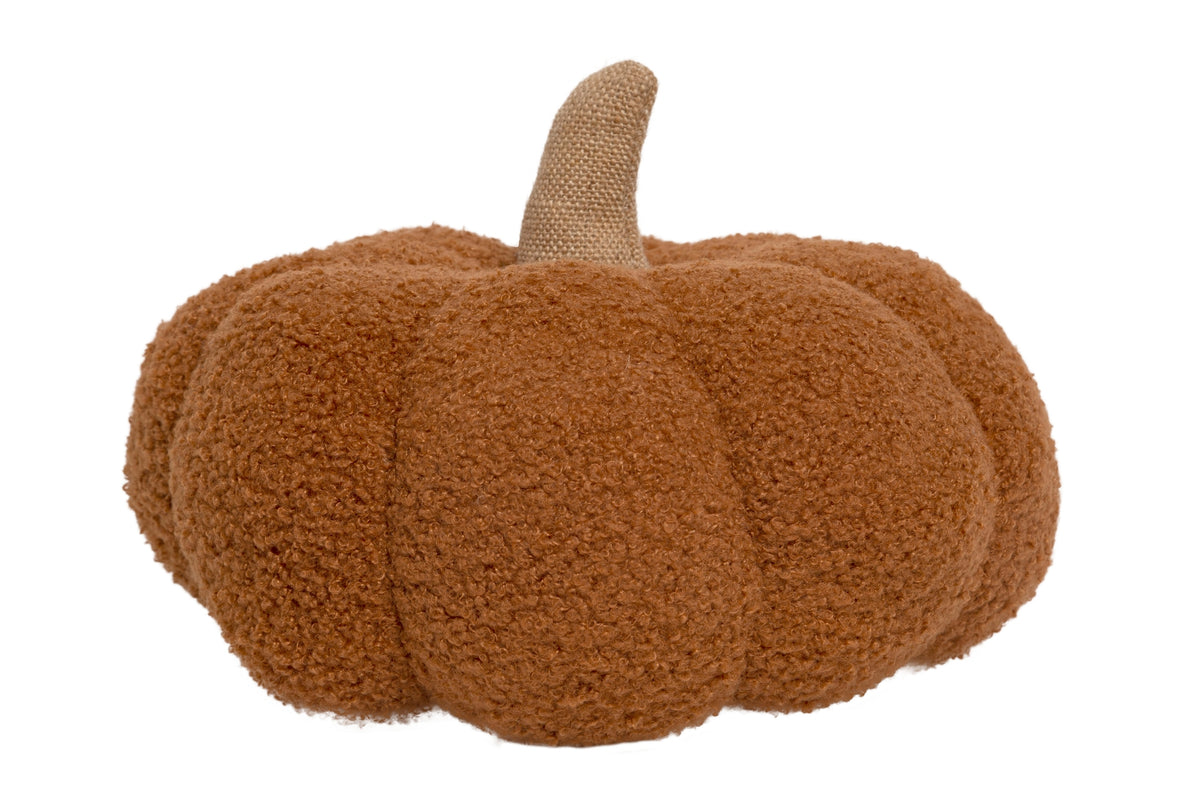 SHERPA PUMPKIN PILLOW Three Littles