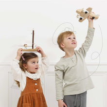 Load image into Gallery viewer, WOODEN TOY PLANE