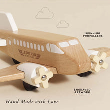 Load image into Gallery viewer, WOODEN TOY PLANE