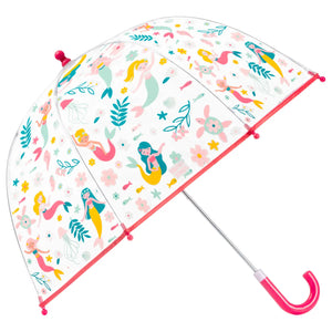 CLEAR COLOR CHANGING UMBRELLA