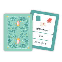Load image into Gallery viewer, KIDS CHARADES GAME - Deck of Cards &amp; Storage Tin