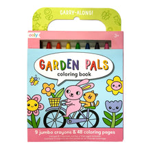 Load image into Gallery viewer, CARRY ALONG COLORING BOOK: garden pals