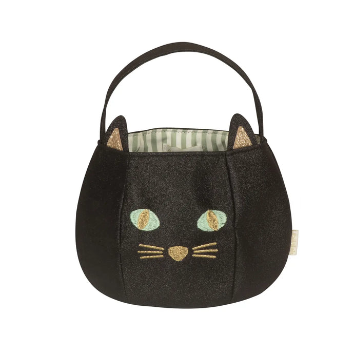 BLACK CAT BUCKET BAG