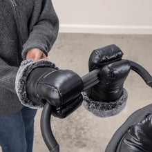 Load image into Gallery viewer, COZYHANDMUFFS LUXE- Lyla/Onyx