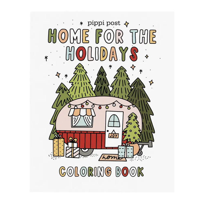 COLORING BOOK - home for the holidays