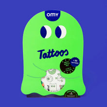 Load image into Gallery viewer, TEMPORARY TATTOOS - spooky glow in the dark