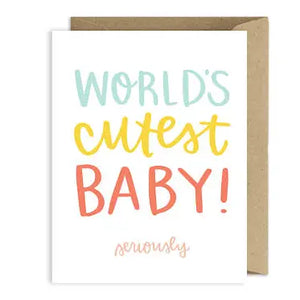 CARD - world's cutest baby