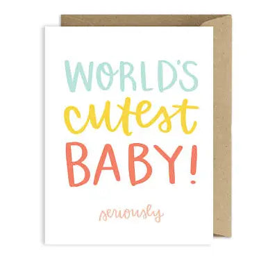 CARD - world's cutest baby