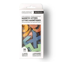 Load image into Gallery viewer, 2" 36PC RAINBOW DREAM MAGNETIC LETTERS