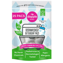 Load image into Gallery viewer, DISHWASHER DETERGENT PACS - 25CT