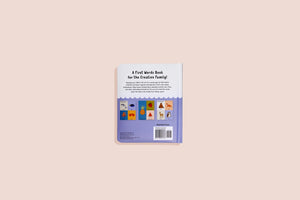 BOOK - First Words w/ Cute Embroidered Friends