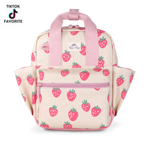 Load image into Gallery viewer, SMALL STRAWBERRIES &amp; CREAM BACKPACK