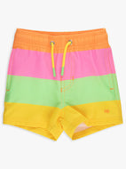 NEON CITRUS SWIM TRUNKS