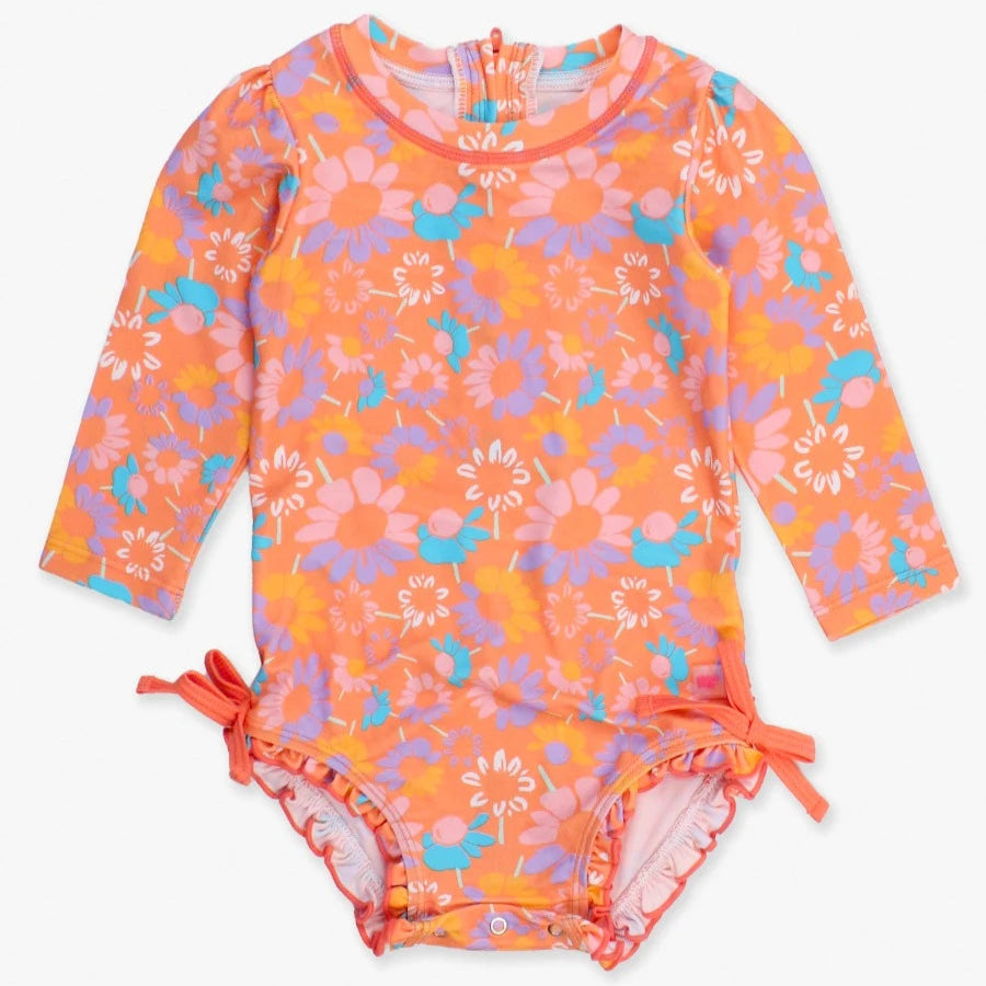 SWIM SAFE CORAL SWIMSUIT