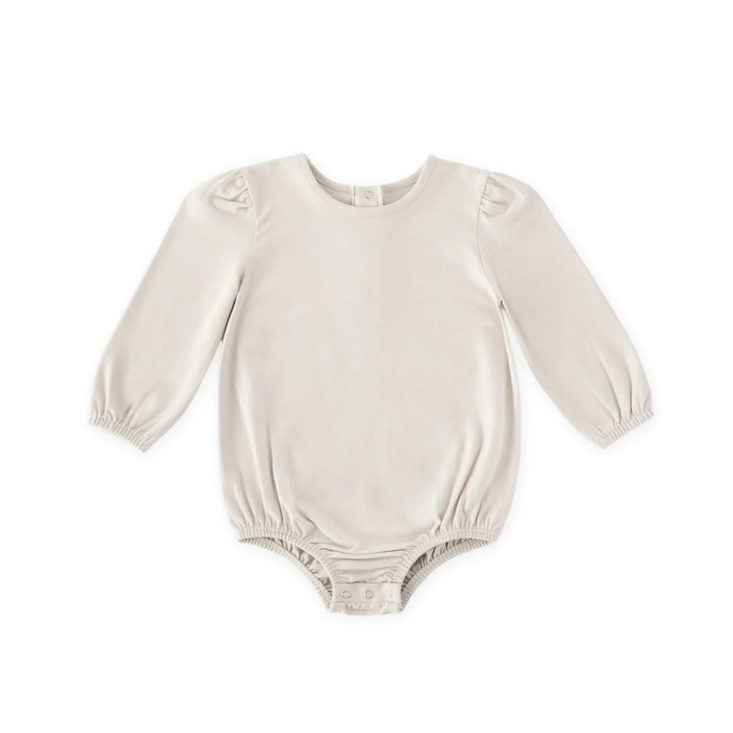 ESSENTIALS PUFF SLEEVE ONESIE - Natural