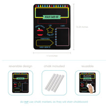 Load image into Gallery viewer, FIRST AND LAST DAY OF SCHOOL REVERSIBLE CHALKBOARD