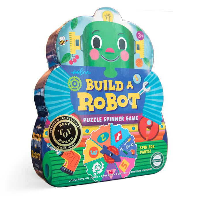 BUILD A ROBOT SPINNER GAME