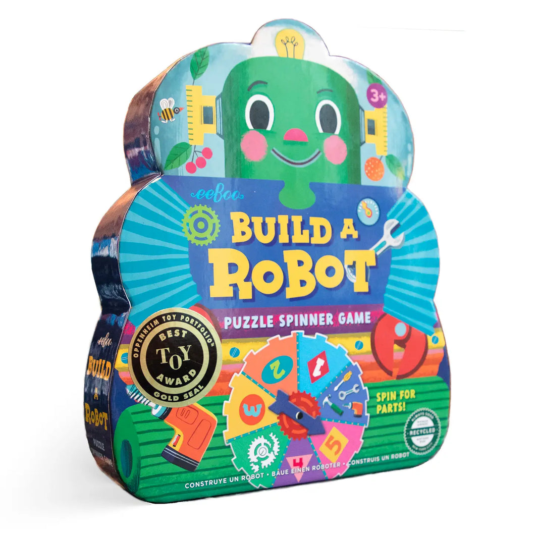 BUILD A ROBOT SPINNER GAME