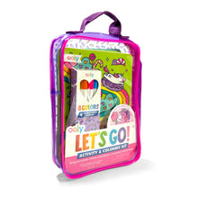 Load image into Gallery viewer, LET'S GO! ACTIVITY AND COLORING BOOK - UNICORN CANDY TOWN