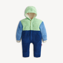 Load image into Gallery viewer, BLUE COLORBLOCK SHERPA BOYS PRAM