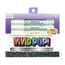Load image into Gallery viewer, OPAQUE WATER-BASED PAINT MARKERS - Metallic