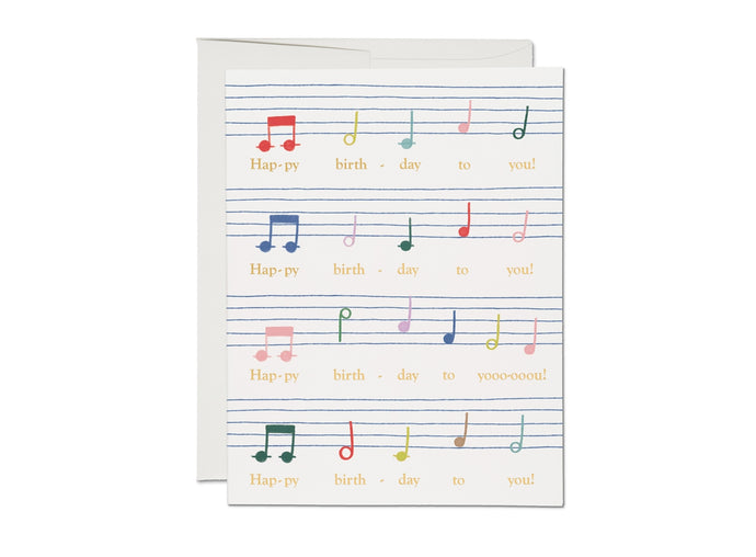 CARD - birthday song