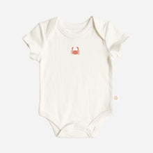 Load image into Gallery viewer, ORGANIC CRAB ONESIE- 0-6M