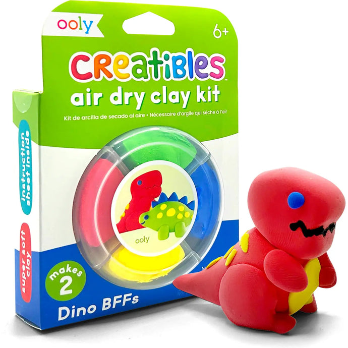 CREATIBLES AIR DRY CLAY KIT - Dino BFFs