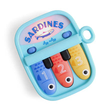 Load image into Gallery viewer, BITZY TUNES SARDINES INTERACTIVE PIANO TOY