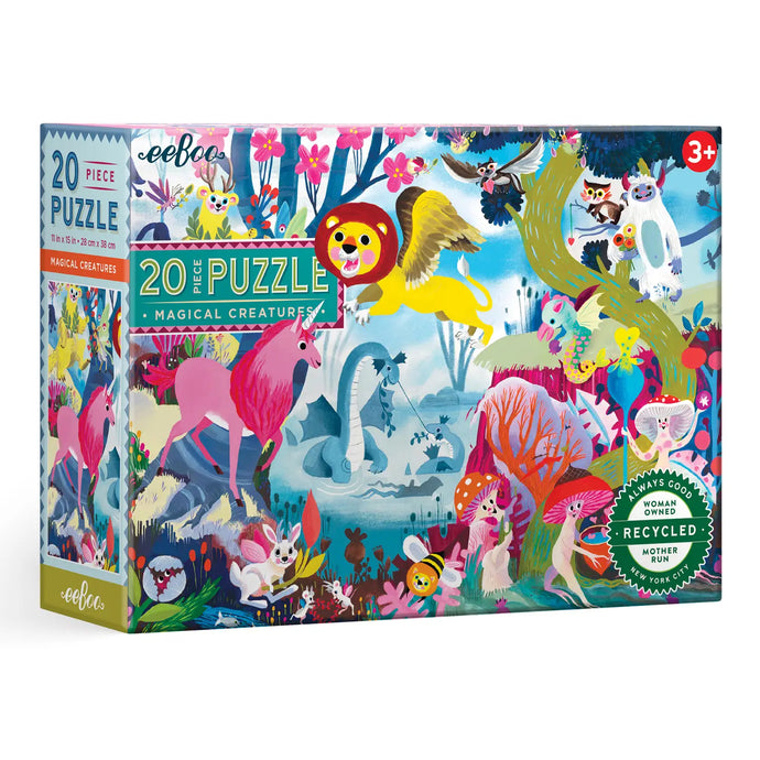 MAGICAL CREATURES 20 PIECE PUZZLE