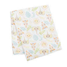 Load image into Gallery viewer, LULUJO SWADDLE – Jungle (47" X 47")
