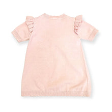Load image into Gallery viewer, FLORAL EMBROIDERED ORGANIC SHORT SLEEVE DRESS