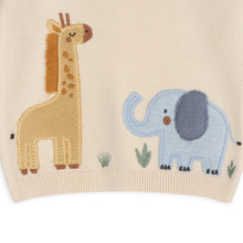 Load image into Gallery viewer, SAFARI ORGANIC KNIT BABY SWEATER