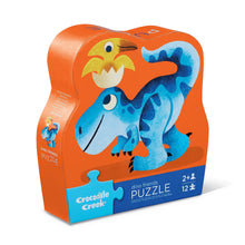 Load image into Gallery viewer, 12-PIECE SHAPED BOX PUZZLE - Dino Friends