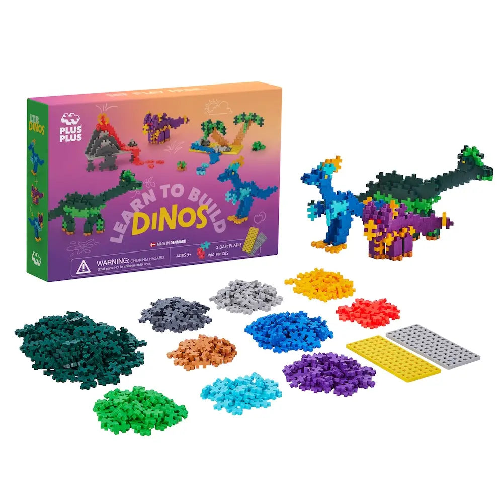 DINOSAURS - Learn To Build – Three Littles