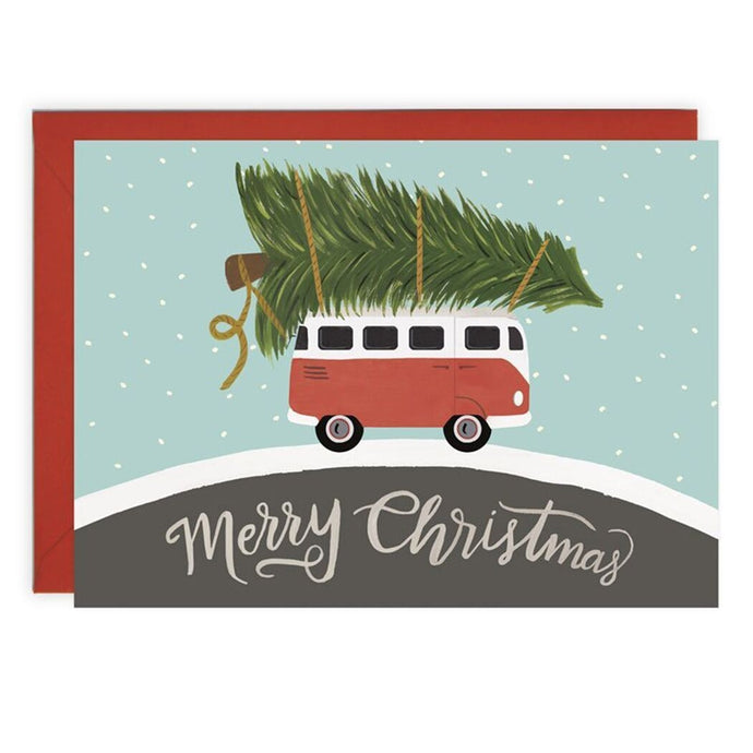 CARD - christmas car