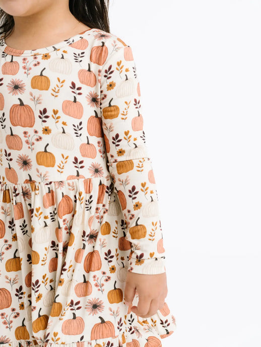 Bamboo Dress - Pumpkin Garden