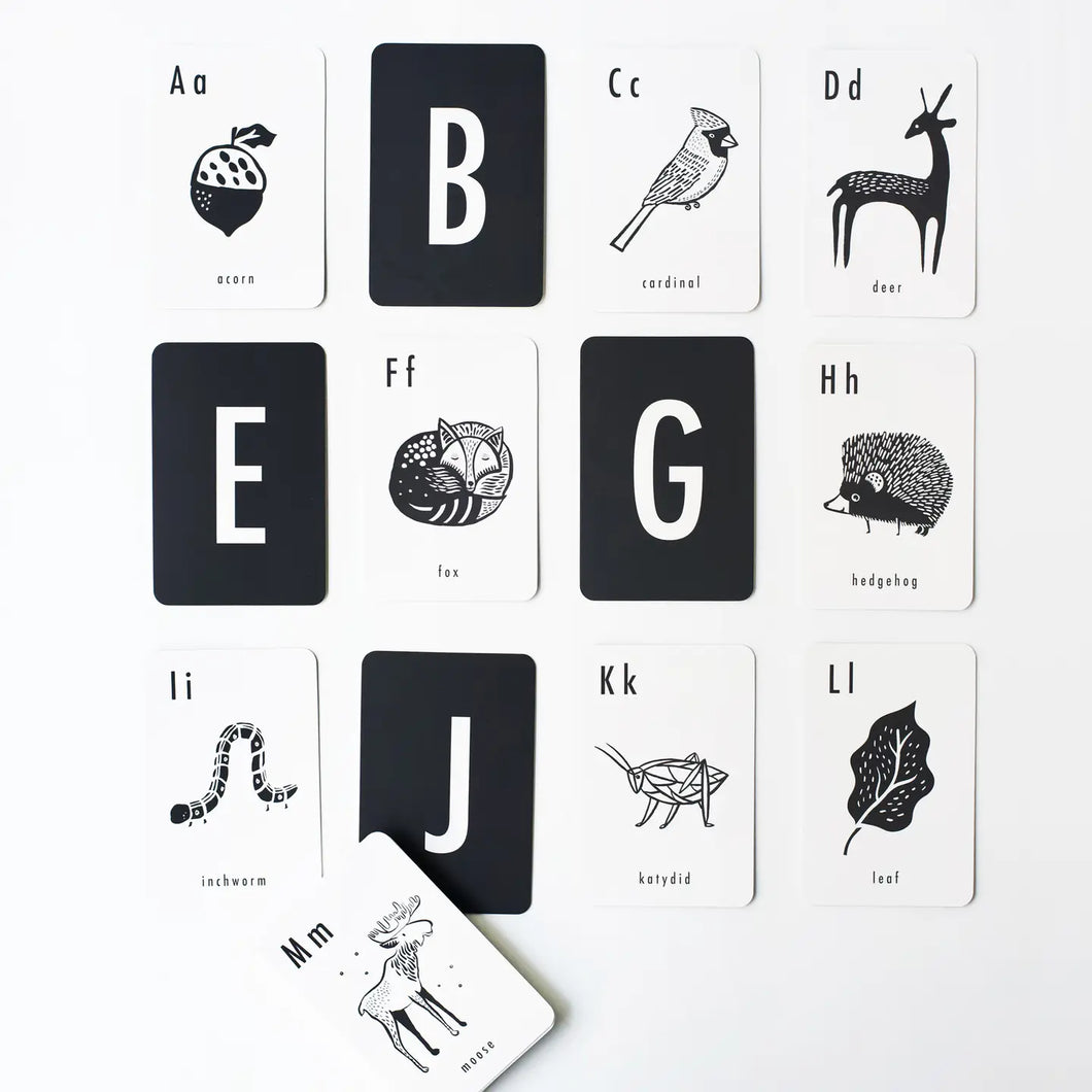 WOODLAND ALPHABET CARDS