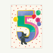 Load image into Gallery viewer, NUMBERED BIRTHDAY CARD- multiple