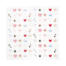 Load image into Gallery viewer, LOVE BIRDS NAIL STICKERS- 1 pk