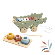 Load image into Gallery viewer, CROCO XYLO &amp; ACTIVITY PULL ALONG