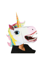 Load image into Gallery viewer, 3D UNICORN PAPER MASK