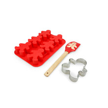 Load image into Gallery viewer, GINGERBREAD MAN BAKING SET