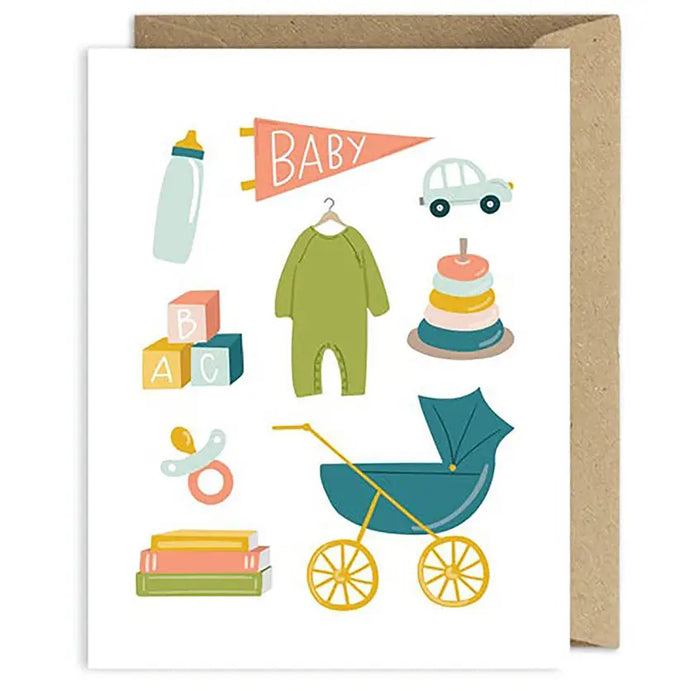 CARD - baby illustrations