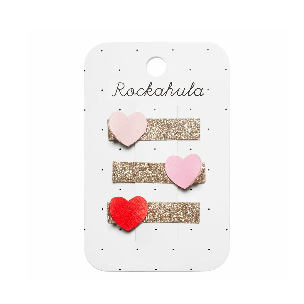 HEARTBREAKER GLITTER BAR HAIR CLIPS