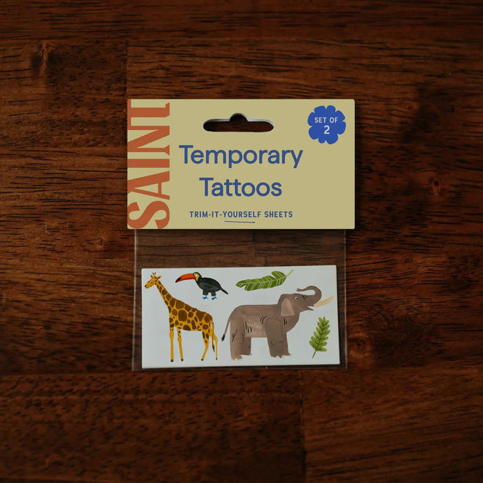 JUNGLE TEMPORARY TATTOOS