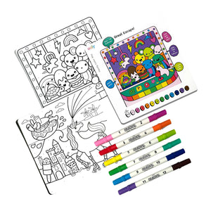COLORTOPIA PAINT MARKER BY NUMBER KIT - Unicorn Funland