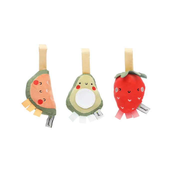 FRUIT STROLLER TOY - set of 3